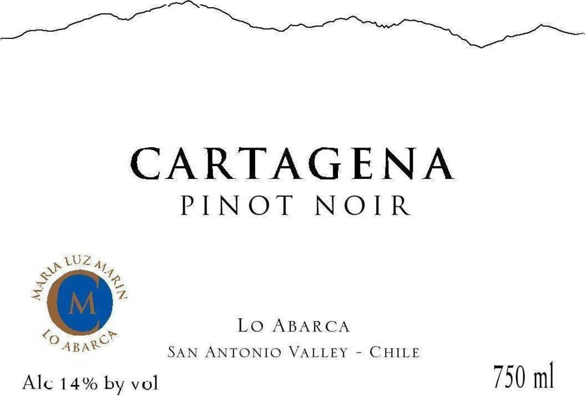 Casa Marin Cartagena Pinot Noir 2010 Front Label