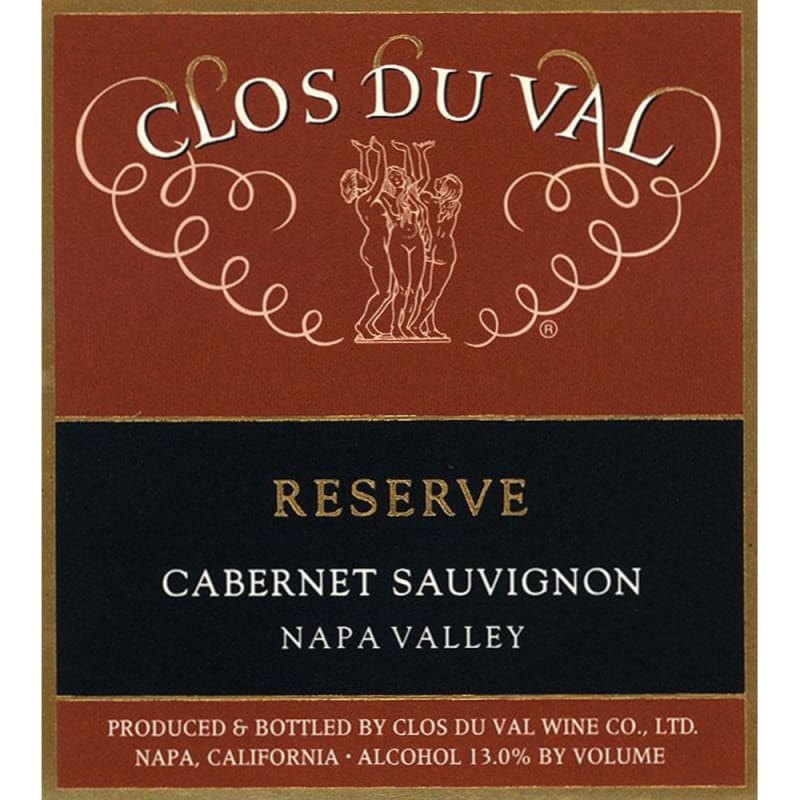 Clos du Val Reserve Cabernet Sauvignon 1994 Front Label