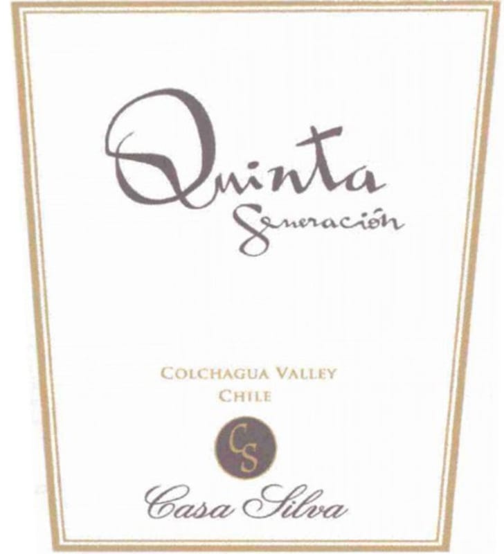 Casa Silva Quinta Generacion White Blend 2006 Front Label