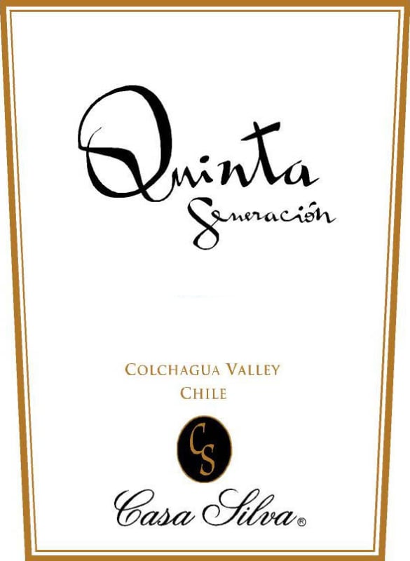 Casa Silva Quinta Generacion Red Blend 2011 Front Label