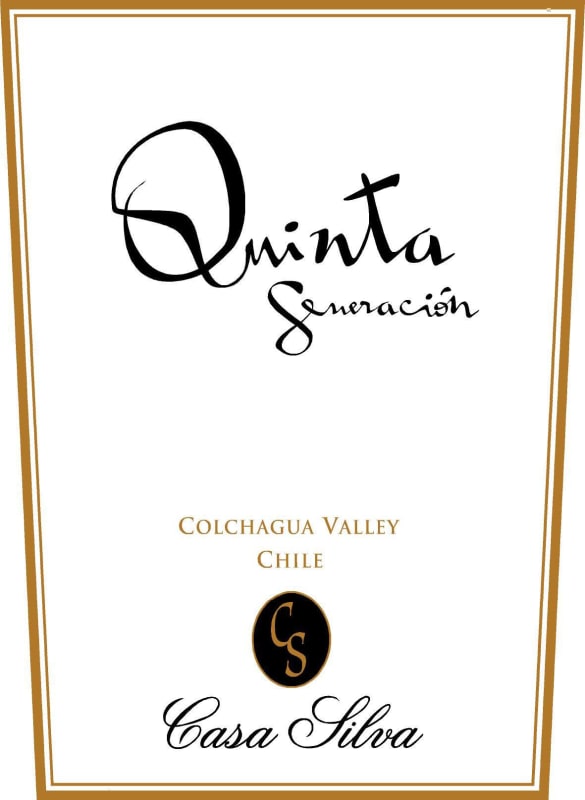 Casa Silva Quinta Generacion Red Blend 2006 Front Label