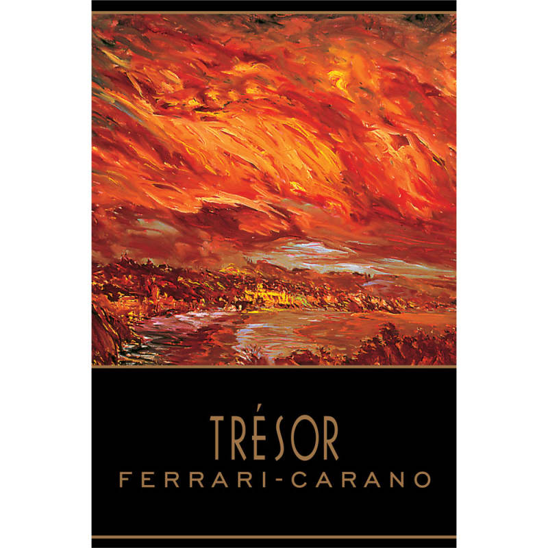 Ferrari-Carano Tresor 1993 Front Label