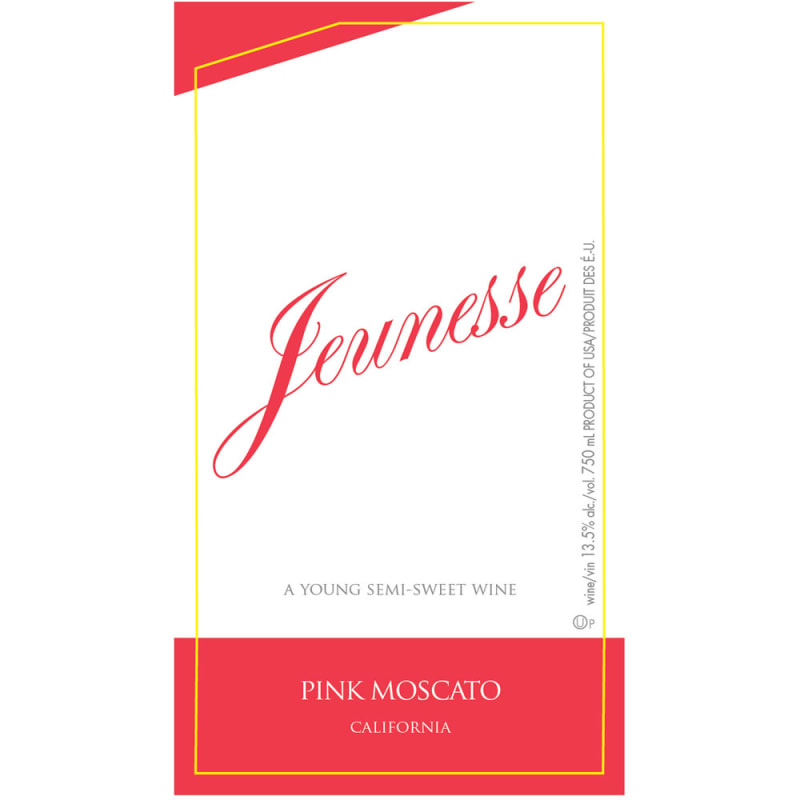 Jeunesse Pink Moscato (OU Kosher) 2013 Front Label