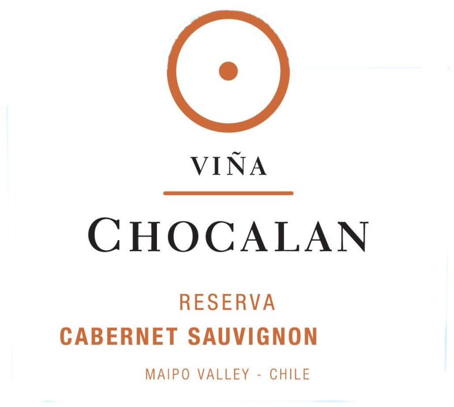 Vina Chocalan Reserva Cabernet Sauvignon 2013 Front Label