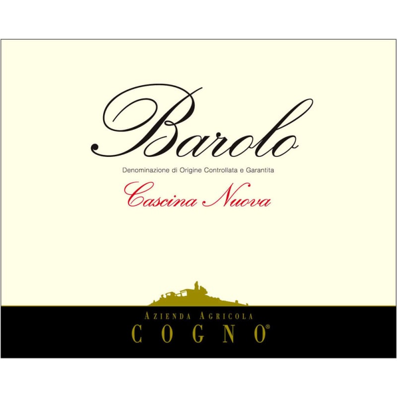 Elvio Cogno Cascina Nuova Barolo 2009 Front Label