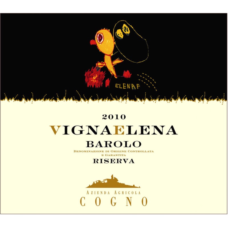Elvio Cogno Vigna Elena Barolo Riserva (1.5 Liter Magnum) 2010 Front Label