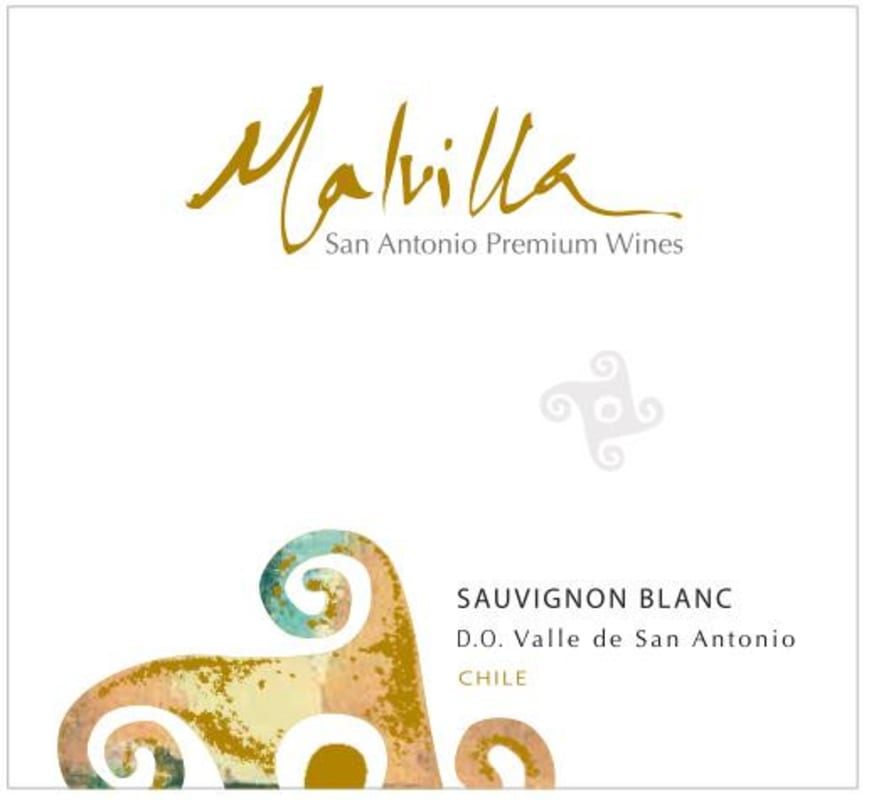 Vina Chocalan Malvilla Sauvignon Blanc 2013 Front Label