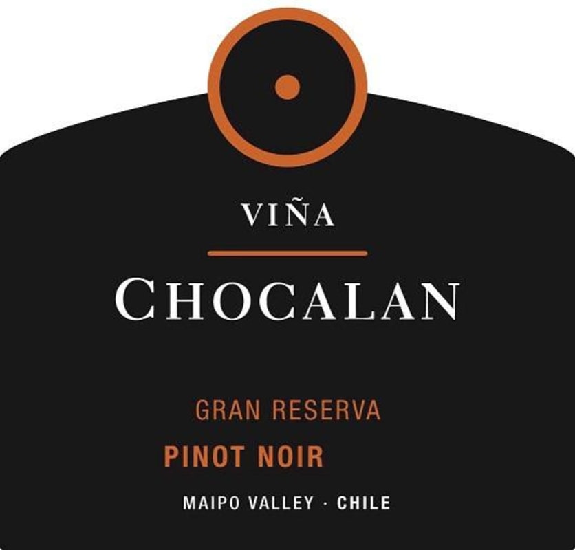 Vina Chocalan Gran Reserva Pinot Noir 2012 Front Label