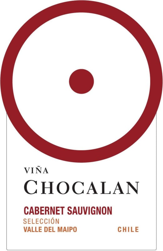 Vina Chocalan Seleccion Cabernet Sauvignon 2013 Front Label