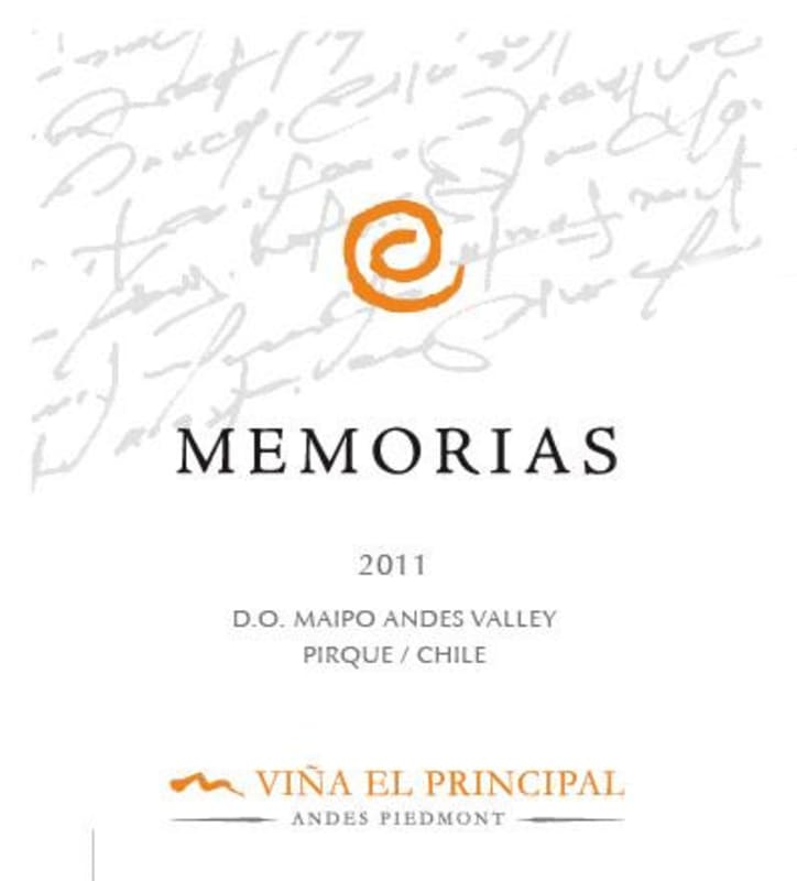 El Principal Memorias 2011 Front Label