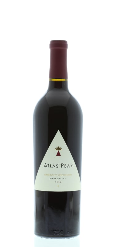 Atlas Peak Napa Valley Cabernet Sauvignon 2014 Front Bottle Shot
