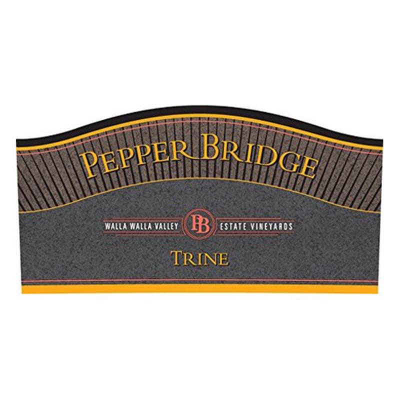 Pepper Bridge Winery Trine 2012 Front Label