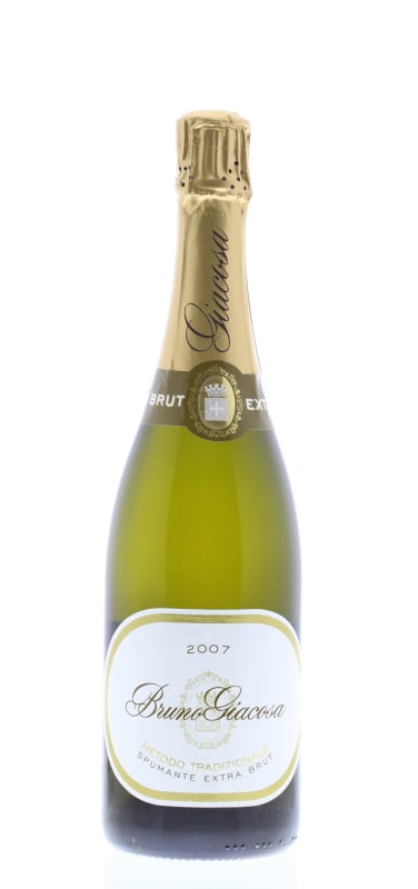 Bruno Giacosa Spumante Extra Brut 2007 Front Bottle Shot