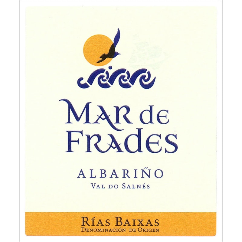 Mar de Frades Albarino 2015 Front Label