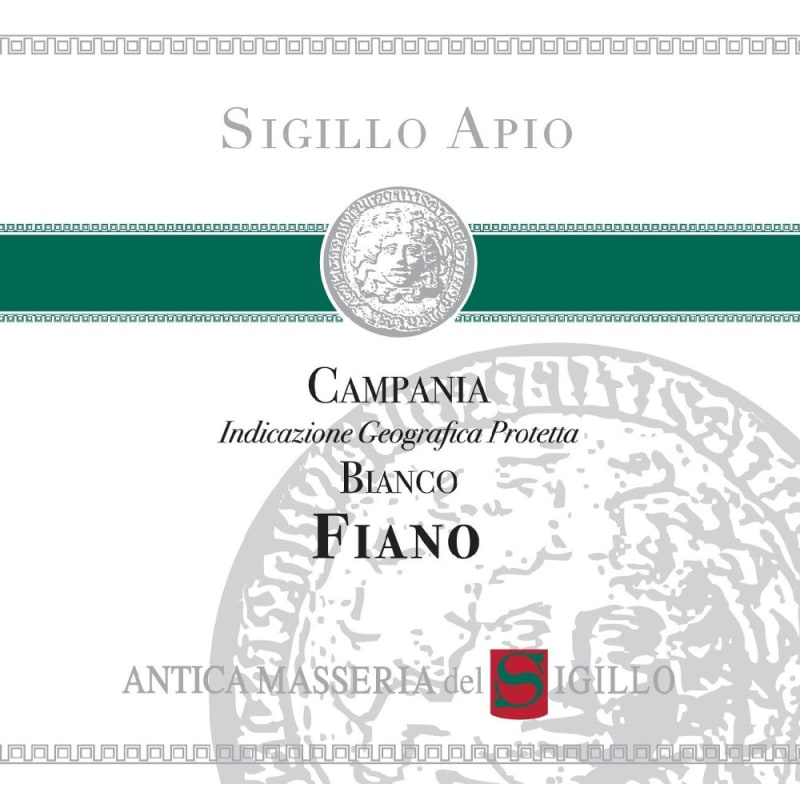 Antica Masseria Sigillo Apio Fiano 2015 Front Label
