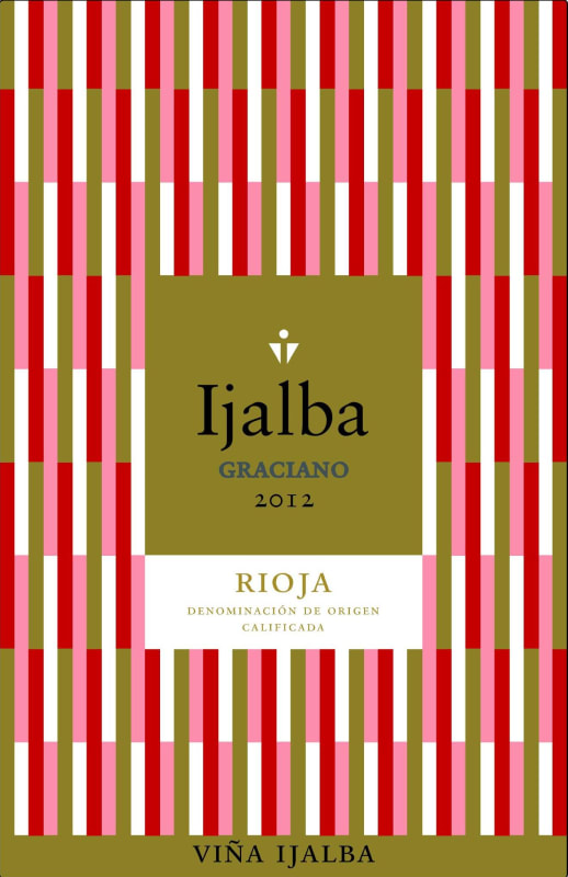 Vina Ijalba Graciano 2012 Front Label