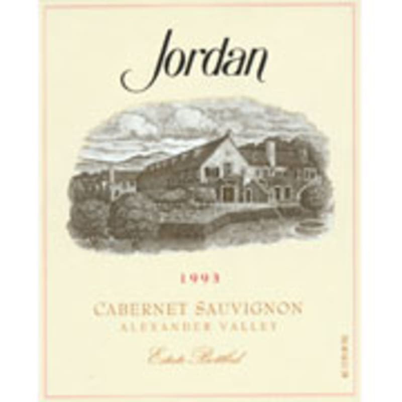 Jordan Alexander Valley Cabernet Sauvignon (1.5 Liter Magnum) 1993 Front Label
