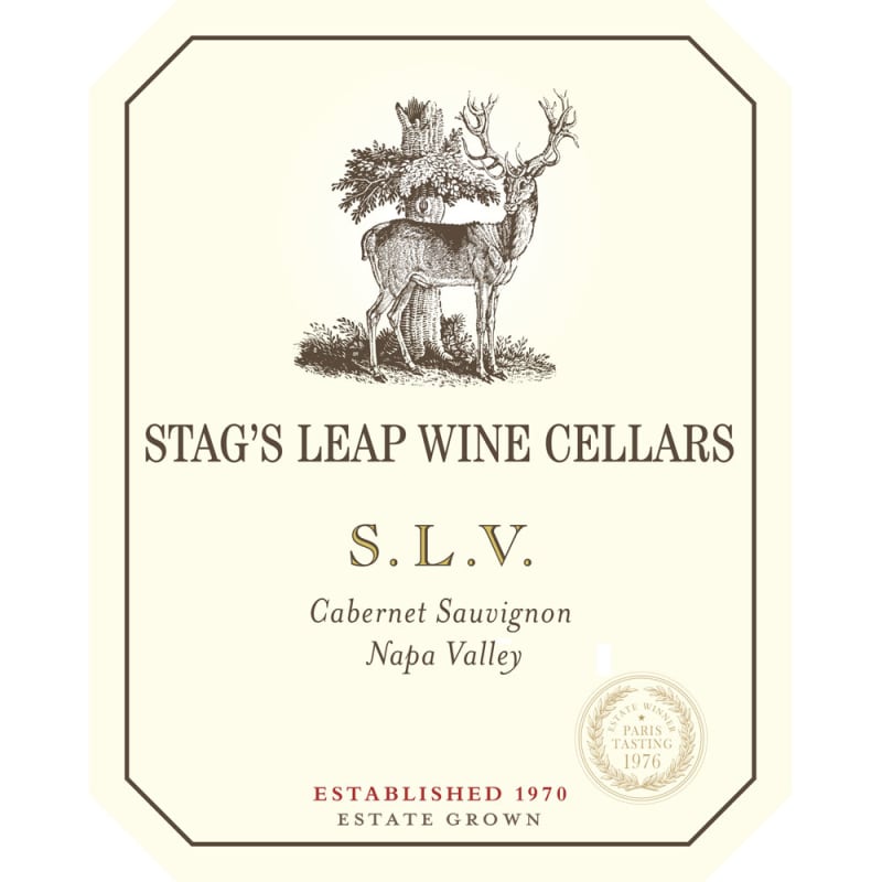 Stag's Leap Wine Cellars S.L.V. Cabernet Sauvignon 1995 Front Label