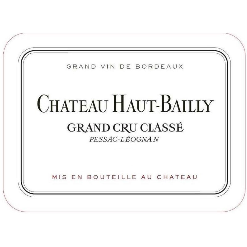 Chateau Haut-Bailly (1.5 Liter Magnum) 2015 Front Label