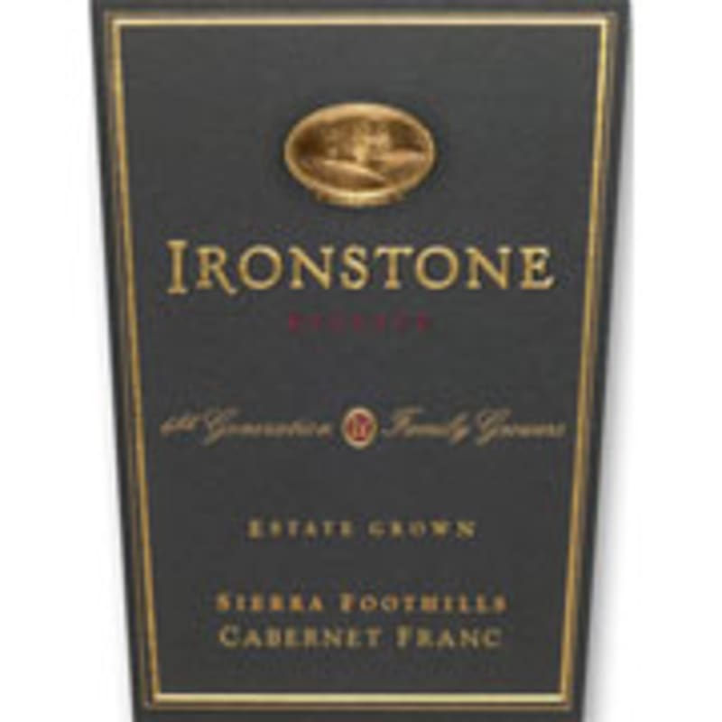 Ironstone Reserve Cabernet Franc 2010 Front Label