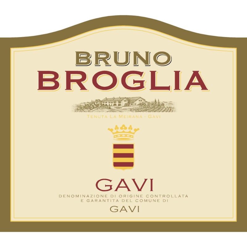 Broglia Bruno Broglia Gavi di Gavi 2013 Front Label
