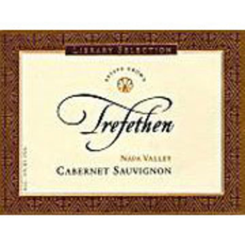 Trefethen Library Selection Cabernet Sauvignon 1990 Front Label