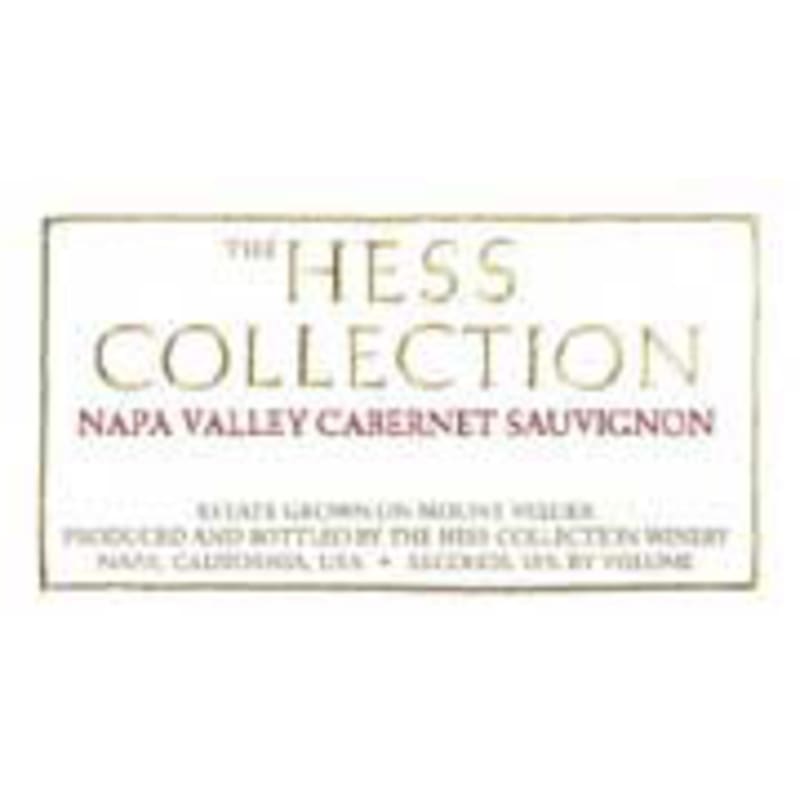 Hess Collection Cabernet Sauvignon 1994 Front Label
