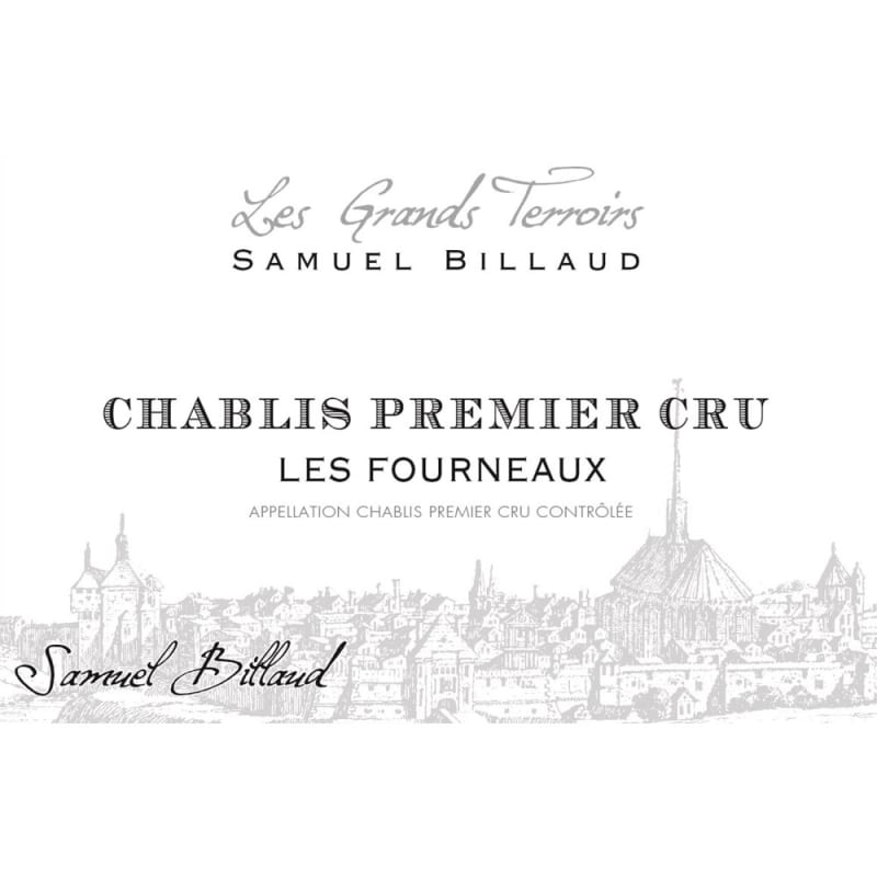 Samuel Billaud Chablis Les Fourneaux Premier Cru 2014 Front Label