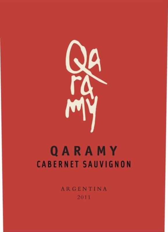 Qaramy Cabernet Sauvignon 2011 Front Label