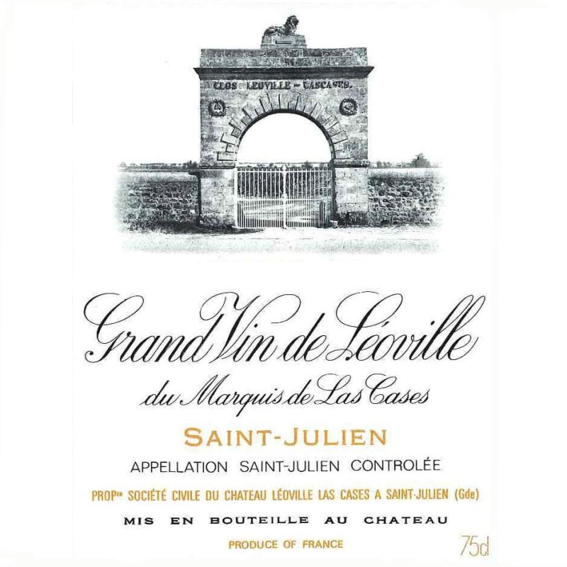 Chateau Leoville Las Cases (1.5 Liter Magnum) 1995 Front Label