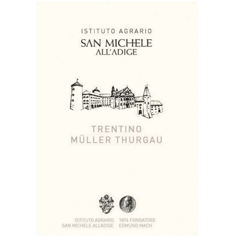 San Michele Muller Thurgau 2014 Front Label