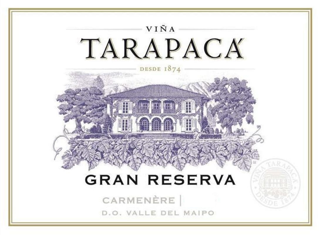Vina Tarapaca Gran Reserva Carmenere 2011 Front Label