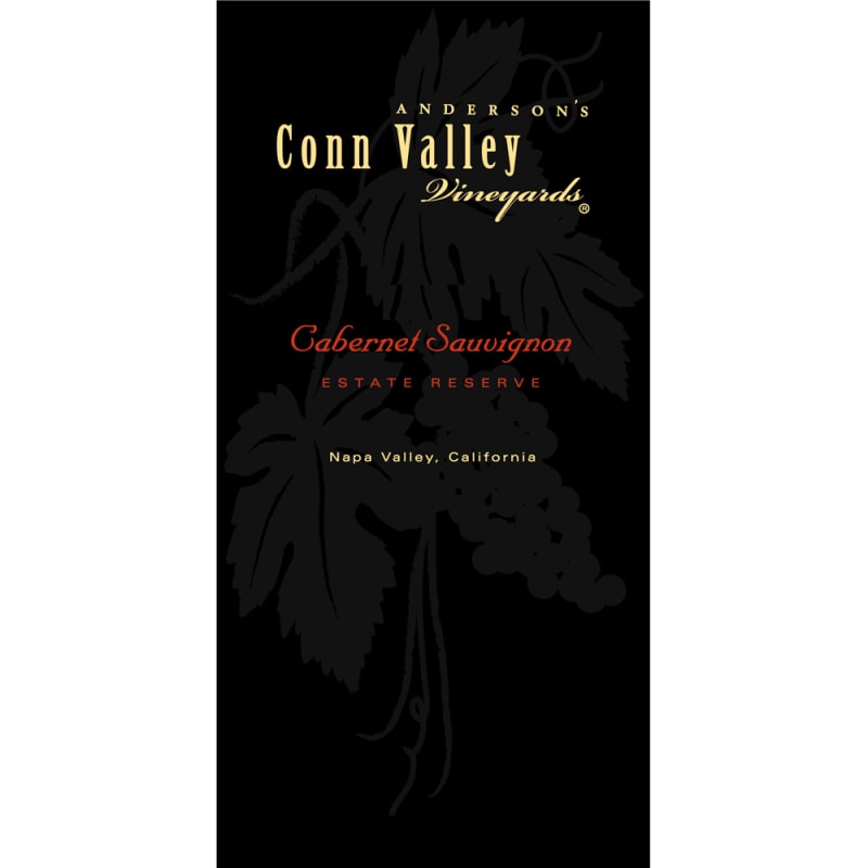 Anderson's Conn Valley Vineyards Estate Reserve Cabernet Sauvignon 1995 Front Label
