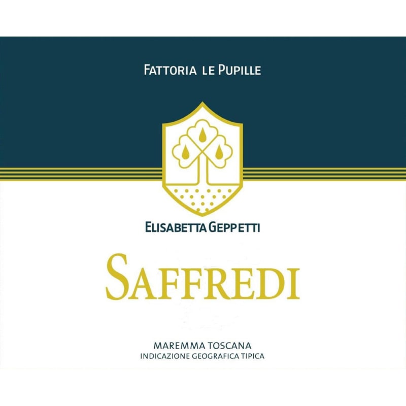 Fattoria Le Pupille Saffredi 1995 Front Label