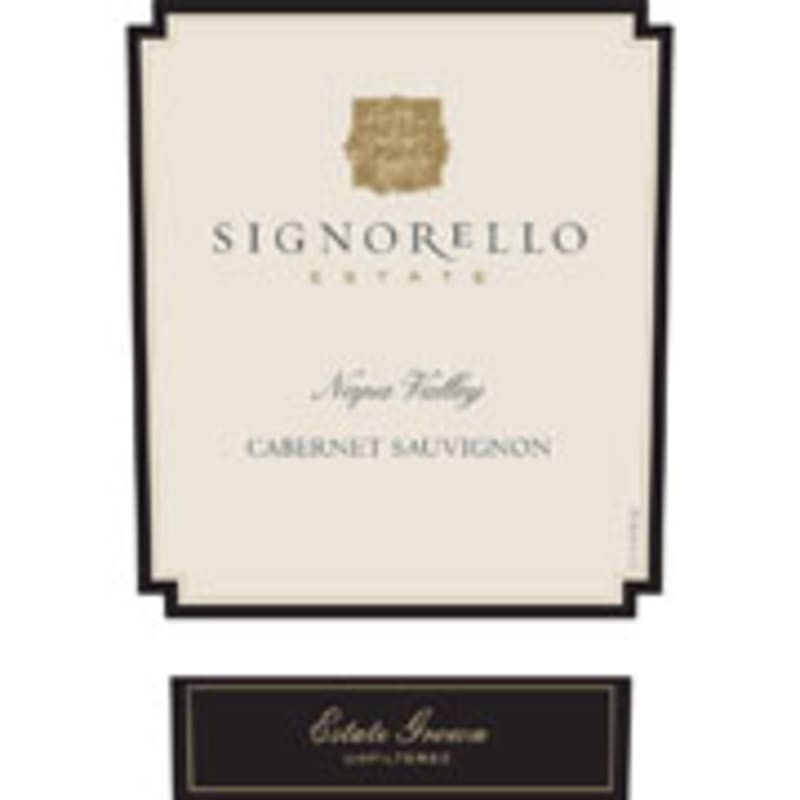 Signorello Estate Cabernet Sauvignon 1996 Front Label