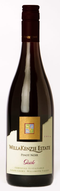 WillaKenzie Estate Gisele Pinot Noir 2014 Front Bottle Shot