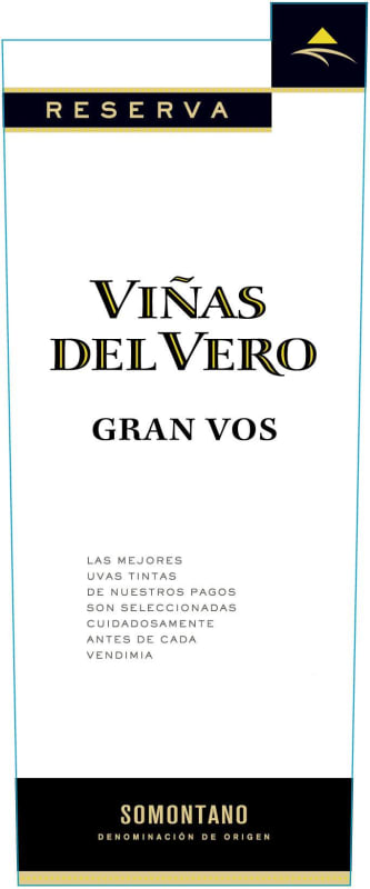 Vinas del Vero Gran Vos Reserva 2009 Front Label