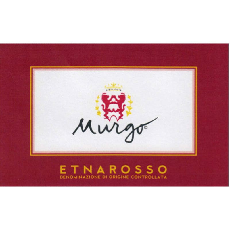 Murgo Etna Rosso 2014 Front Label