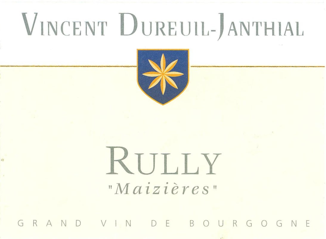 Dureuil-Janthial Rully Maizieres 2009 Front Label