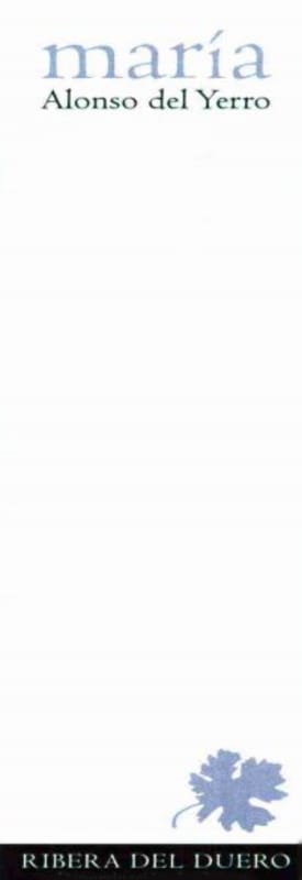 Vinedos Alonso del Yerro Maria 2011 Front Label