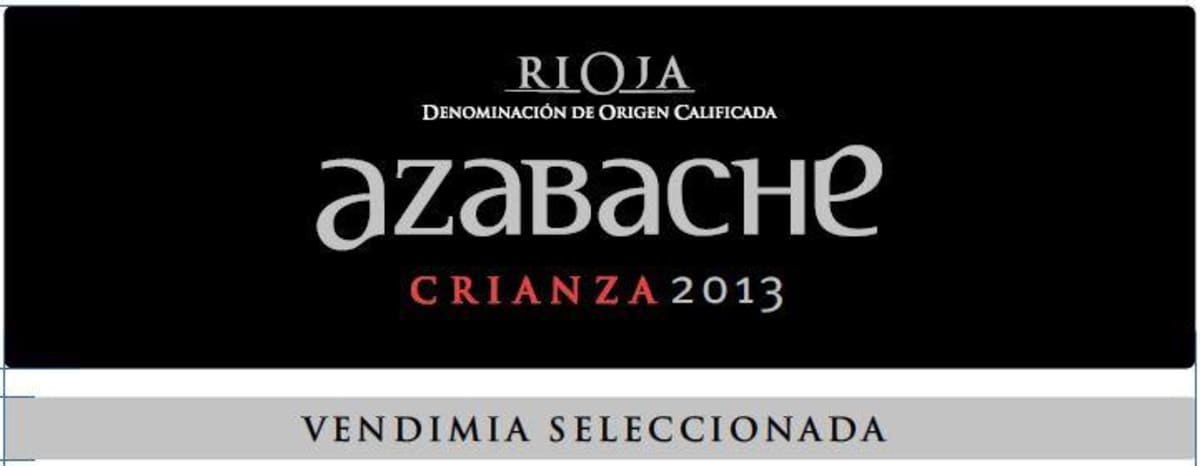 Bodegas Vinedos de Aldeanueva Azabache Organic Crianza 2013 Front Label
