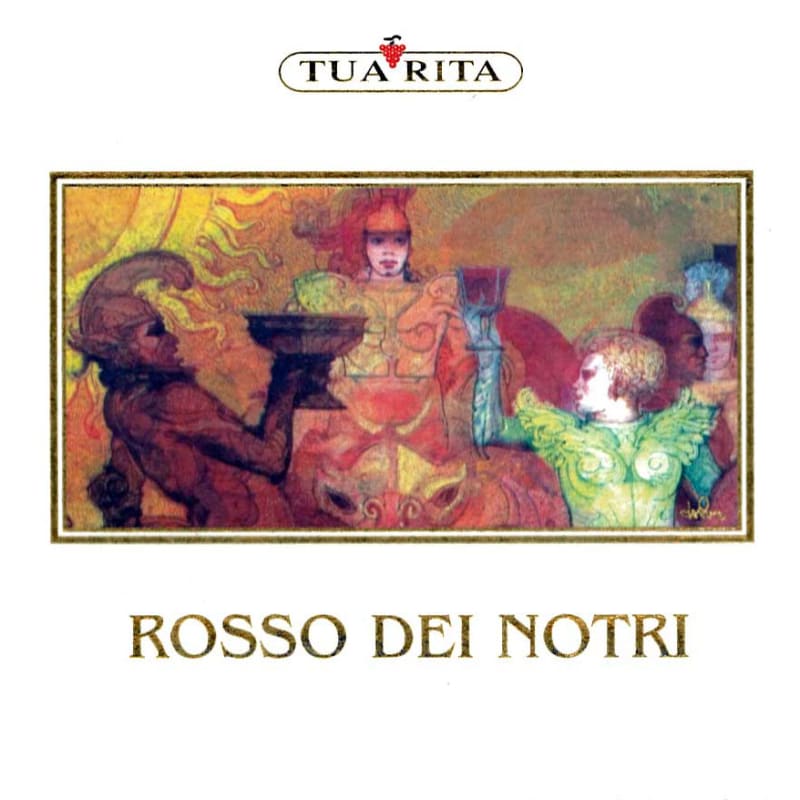 Tua Rita Rosso dei Notri 2014 Front Label