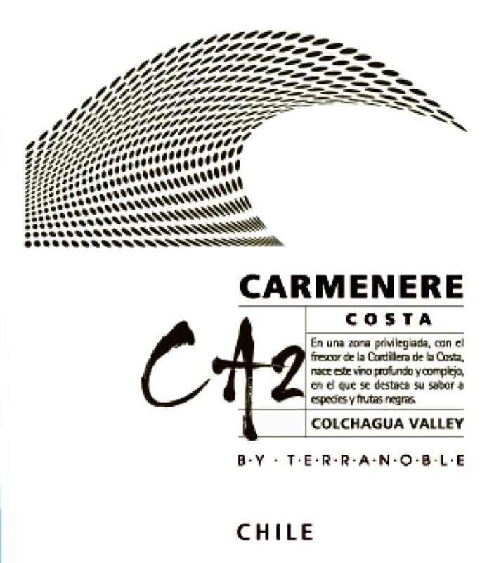 TerraNoble CA2 Costa Carmenere 2013 Front Label