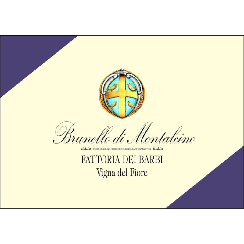 Fattoria dei Barbi Brunello di Montalcino Vigna del Fiore 2008 Front Label