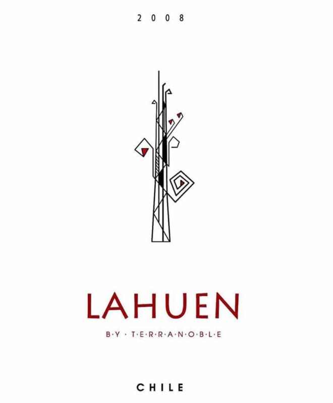 TerraNoble Lahuen Rojo 2008 Front Label