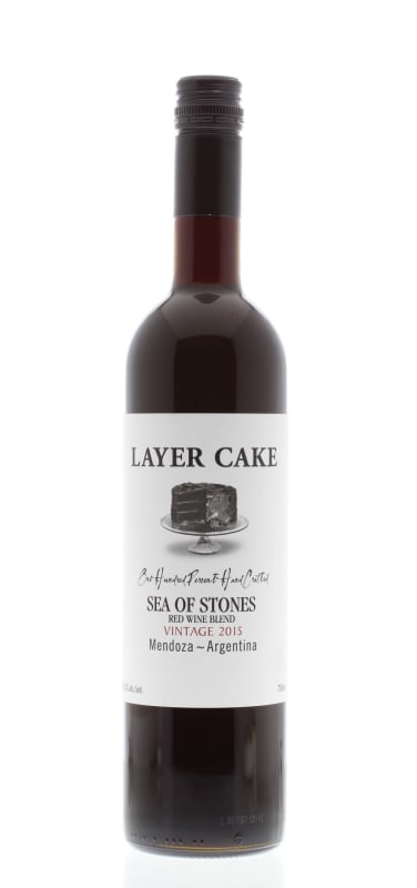 Layer Cake Sea of Stones Red Blend 2015 Front Bottle Shot