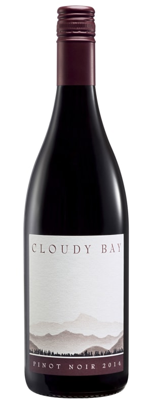 Cloudy Bay Pinot Noir 2014 Front Bottle Shot