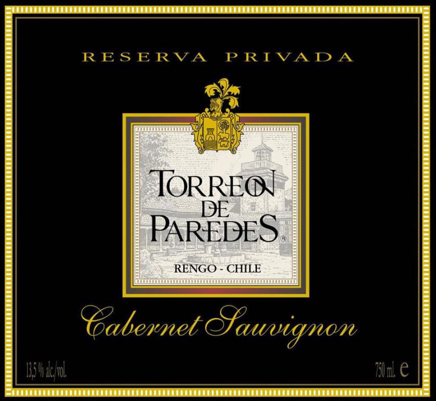 Torreon de Paredes Rengo Reserva Cabernet Sauvignon 2011 Front Label