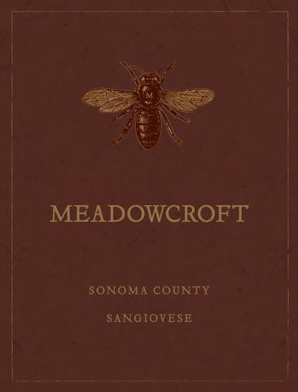 Meadowcroft Sangiovese 2013 Front Label