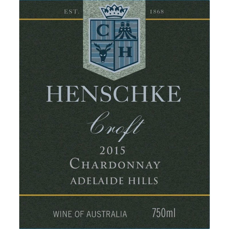 Henschke Croft Chardonnay 2015 Front Label